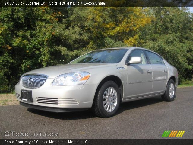 2007 Buick Lucerne CX in Gold Mist Metallic