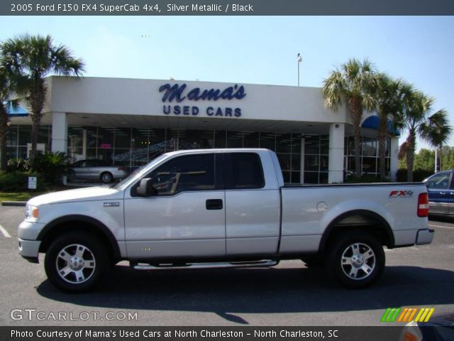 2005 Ford F150 FX4 SuperCab 4x4 in Silver Metallic