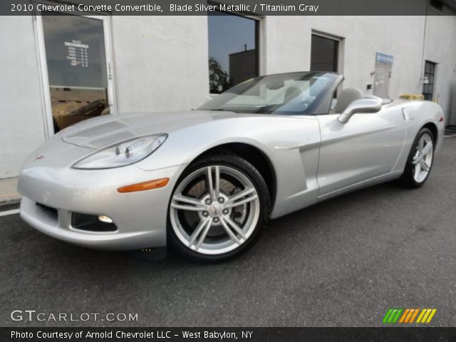 2010 Chevrolet Corvette Convertible in Blade Silver Metallic