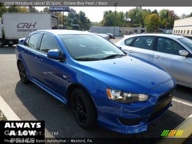 2009 Mitsubishi Lancer ES Sport in Octane Blue Pearl