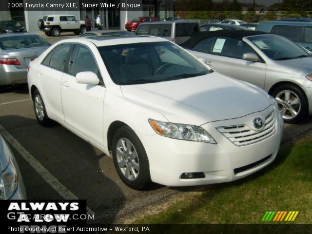 2008 Toyota Camry XLE in Super White