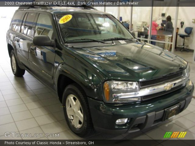 2003 Chevrolet TrailBlazer EXT LT 4x4 in Dark Green Metallic