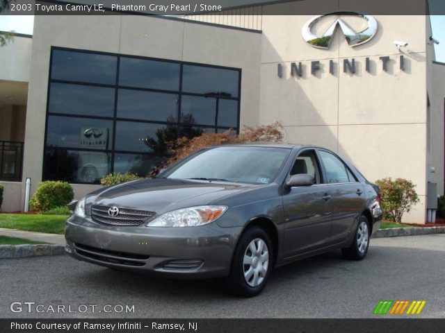 2003 Toyota Camry LE in Phantom Gray Pearl