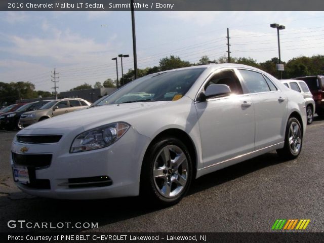 2010 Chevrolet Malibu LT Sedan in Summit White