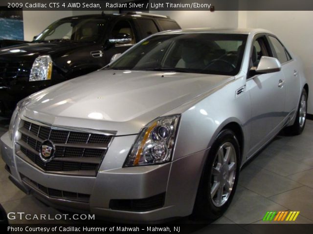 2009 Cadillac CTS 4 AWD Sedan in Radiant Silver