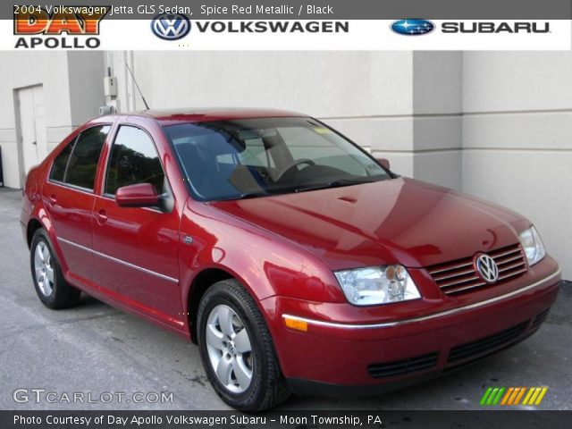 2004 Volkswagen Jetta GLS Sedan in Spice Red Metallic