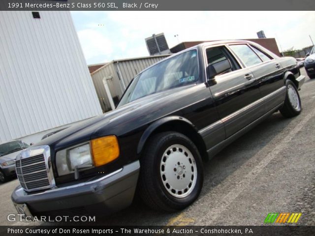 1991 Mercedes-Benz S Class 560 SEL in Black