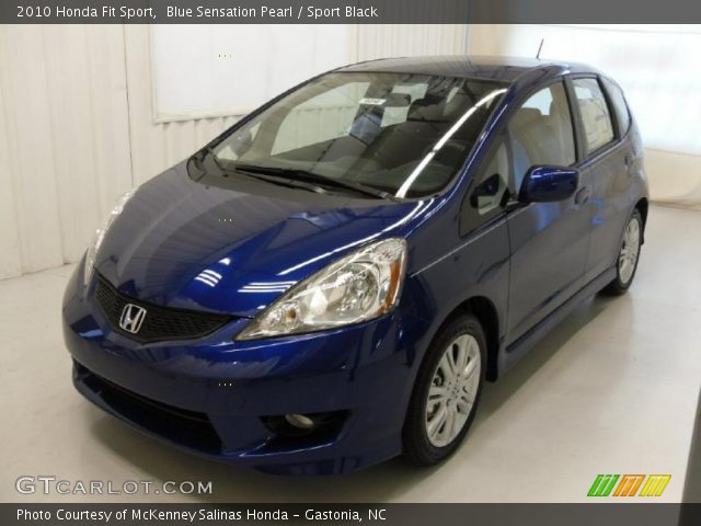 2010 Honda Fit Sport in Blue Sensation Pearl