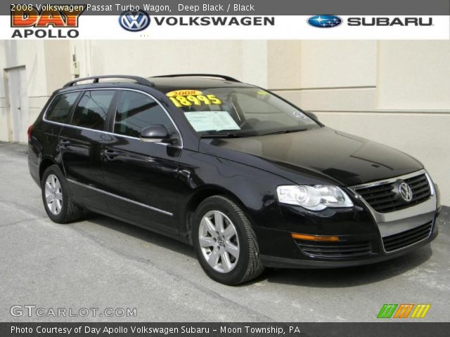 2008 Volkswagen Passat Turbo Wagon in Deep Black