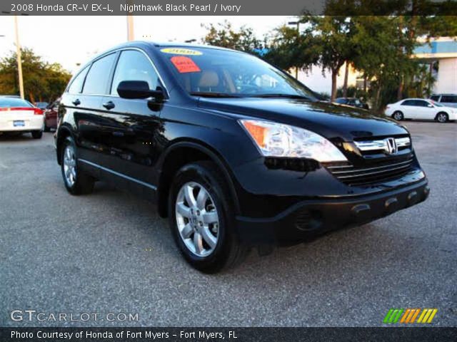 2008 Honda CR-V EX-L in Nighthawk Black Pearl