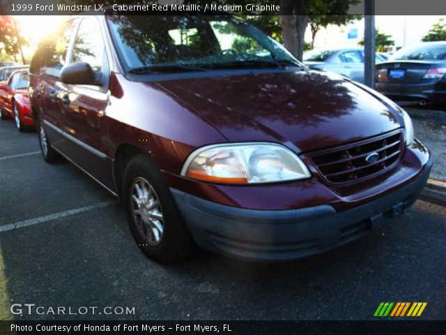 1999 Ford Windstar LX in Cabernet Red Metallic