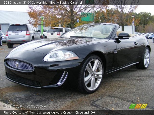 2010 Jaguar XK XK Convertible in Ebony Black
