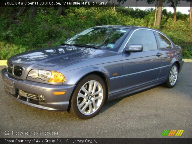 2001 BMW 3 Series 330i Coupe in Steel Blue Metallic