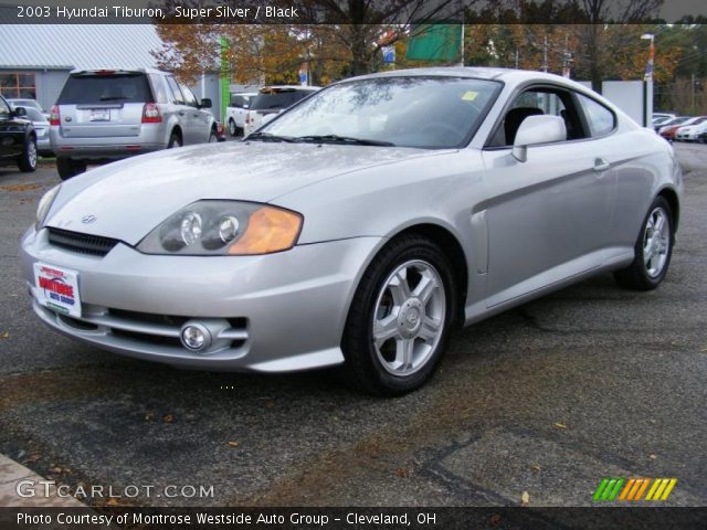 2003 Hyundai Tiburon  in Super Silver