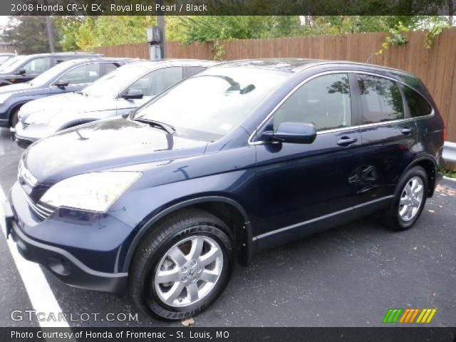 2008 Honda CR-V EX in Royal Blue Pearl