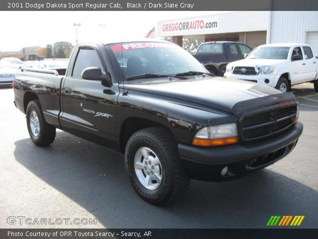 2001 Dodge Dakota Sport Regular Cab in Black