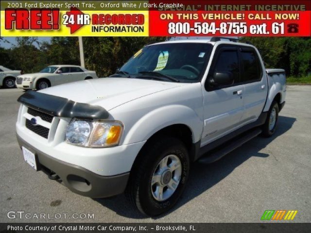 2001 Ford Explorer Sport Trac  in Oxford White