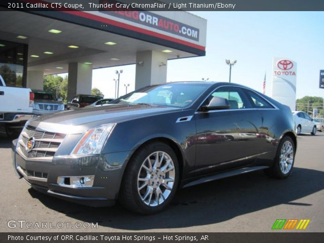 2011 Cadillac CTS Coupe in Thunder Gray ChromaFlair