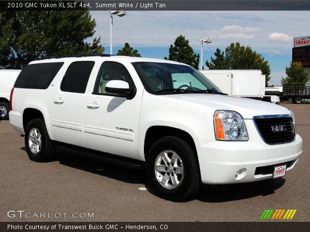 2010 GMC Yukon XL SLT 4x4 in Summit White