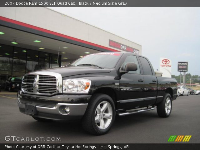 2007 Dodge Ram 1500 SLT Quad Cab in Black