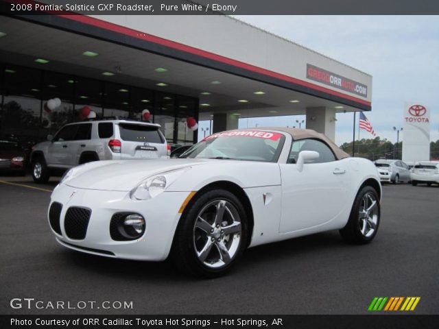 2008 Pontiac Solstice GXP Roadster in Pure White