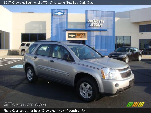 2007 Chevrolet Equinox LS AWD in Silverstone Metallic