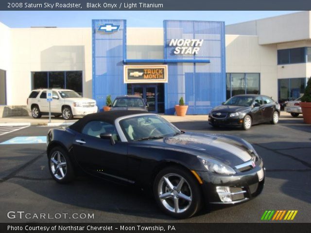 2008 Saturn Sky Roadster in Black Onyx