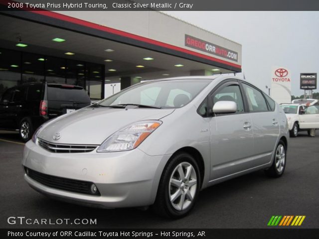 2008 Toyota Prius Hybrid Touring in Classic Silver Metallic