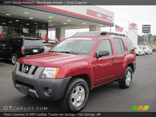 2007 Nissan Xterra S in Red Brawn Metallic