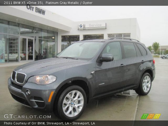 2011 BMW X5 xDrive 35i in Platinum Gray Metallic