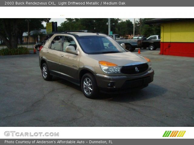 2003 Buick Rendezvous CXL in Light Driftwood Metallic