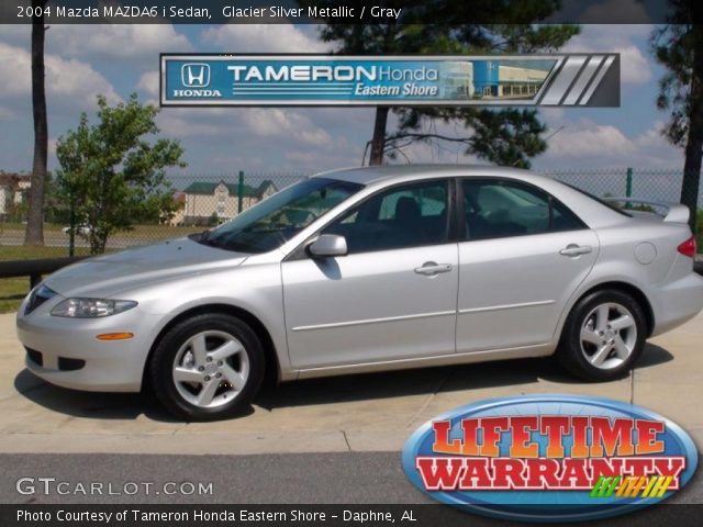 2004 Mazda MAZDA6 i Sedan in Glacier Silver Metallic