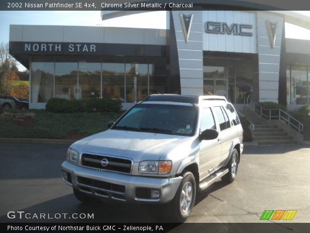 2002 Nissan Pathfinder SE 4x4 in Chrome Silver Metallic