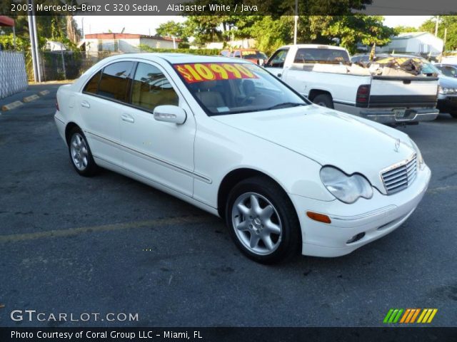 2003 Mercedes-Benz C 320 Sedan in Alabaster White