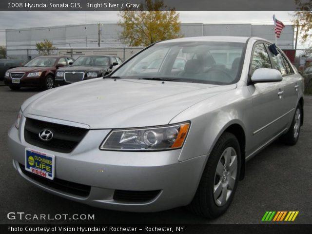 2008 Hyundai Sonata GLS in Bright Silver