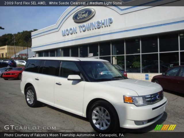 2009 Ford Flex SEL AWD in White Suede Clearcoat