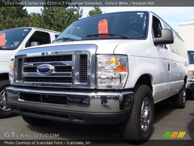 2010 Ford E Series Van E350 XLT Passenger Extended in Oxford White