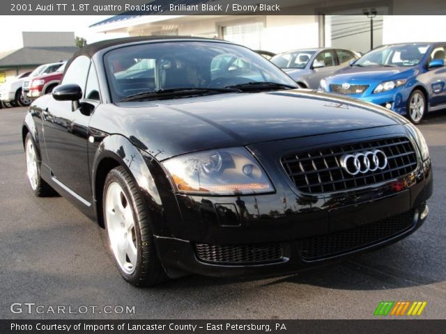 2001 Audi TT 1.8T quattro Roadster in Brilliant Black