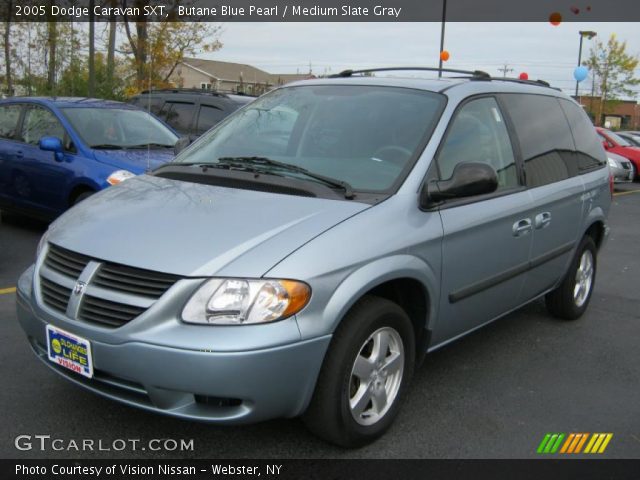 2005 Dodge Caravan SXT in Butane Blue Pearl