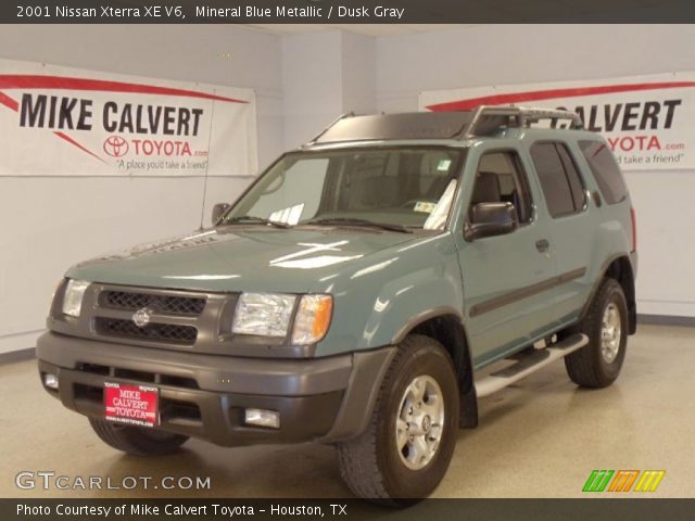 2001 Nissan Xterra XE V6 in Mineral Blue Metallic