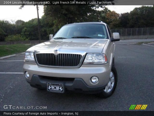2004 Lincoln Aviator Luxury AWD in Light French Silk Metallic