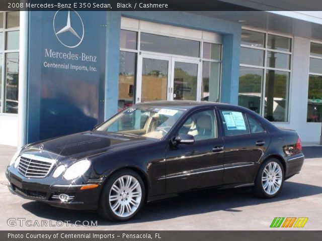 2008 Mercedes-Benz E 350 Sedan in Black
