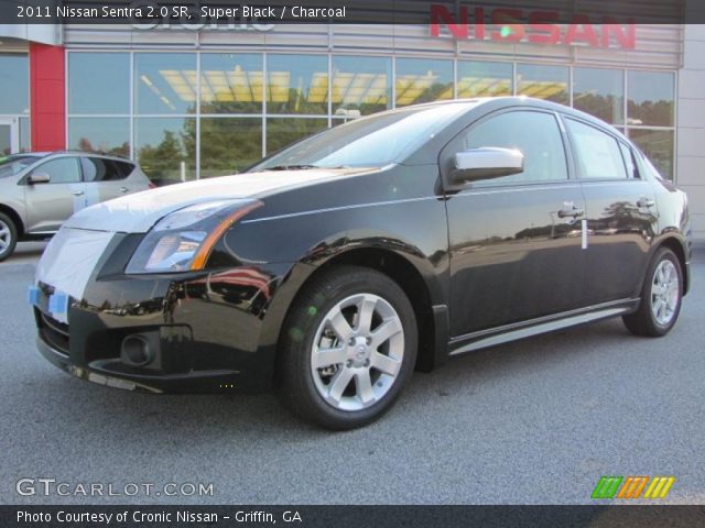 2011 Nissan Sentra 2.0 SR in Super Black