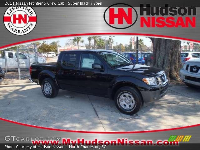 2011 Nissan Frontier S Crew Cab in Super Black