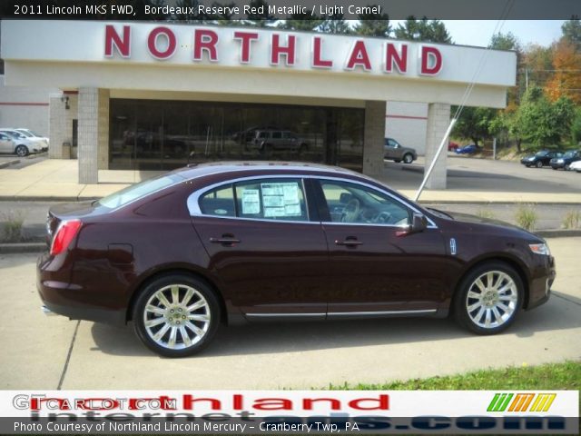 2011 Lincoln MKS FWD in Bordeaux Reserve Red Metallic