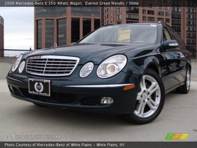 2006 Mercedes-Benz E 350 4Matic Wagon in Everest Green Metallic