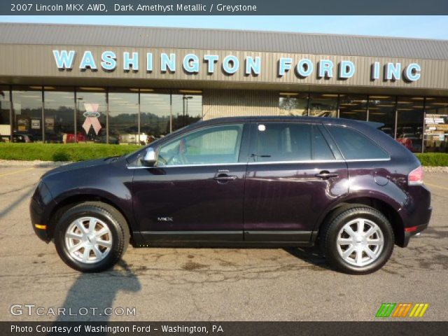 2007 Lincoln MKX AWD in Dark Amethyst Metallic