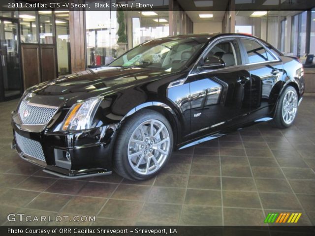 2011 Cadillac CTS -V Sedan in Black Raven