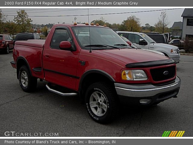 2003 Ford F150 FX4 Regular Cab 4x4 in Bright Red
