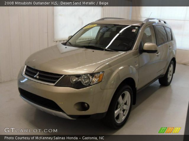 2008 Mitsubishi Outlander XLS in Desert Sand Metallic